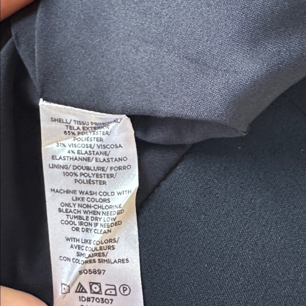 Ann Taylor Factory navy pencil skirt, NWT, size 10 - Picture 7 of 7